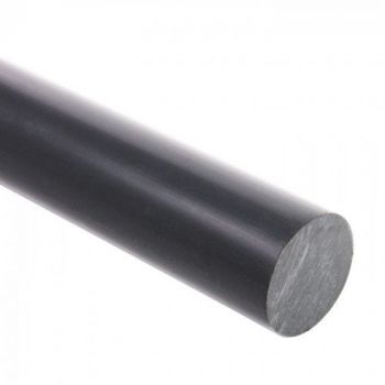 PTFE 25% CARBON ROD DIA 020X1000MM(0.66KG)
