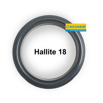 Hallite 18 T018 5.00X6.00X0.75 INCH ขนาด 125X150X18.75 mm  ซีลลูกสูบ-กระบอกไฮดรอลิก