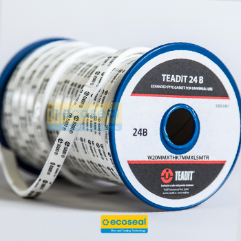ปะเก็นเทฟล่อน JOINT SEALANT W20MMXTHK7MMXL5MTR (Teadit 24B) / ROLL