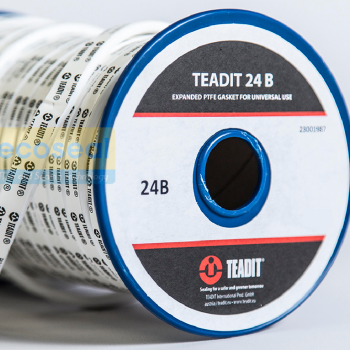 ปะเก็นเทฟล่อน JOINT SEALANT W5MMXTHK2MMXL25MTR (Teadit 24B) / ROLL