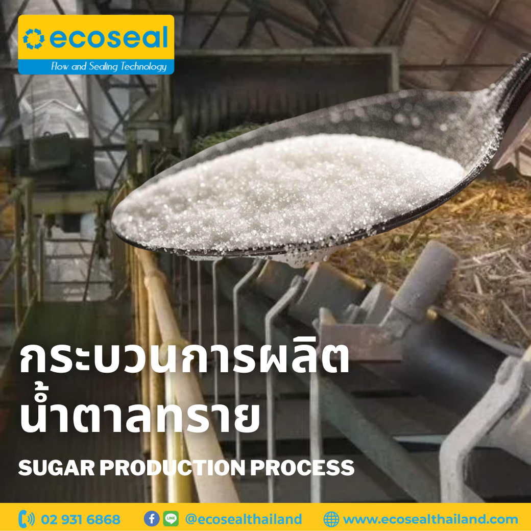 Sugar production process  กระบวนการผลิตน้ำตาลทราย
